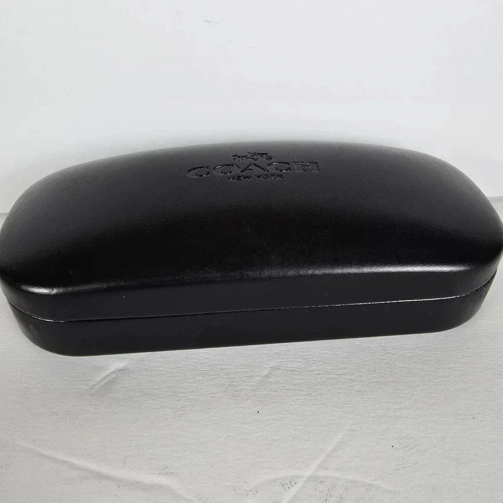 Coach Hard Clamshell Black Eyeglass Case